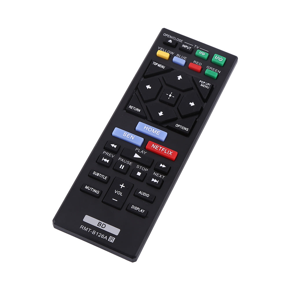 1Pc New Stylish  RMT-B126A Remote Control Black Replacement Controller For Sony Blu Ray