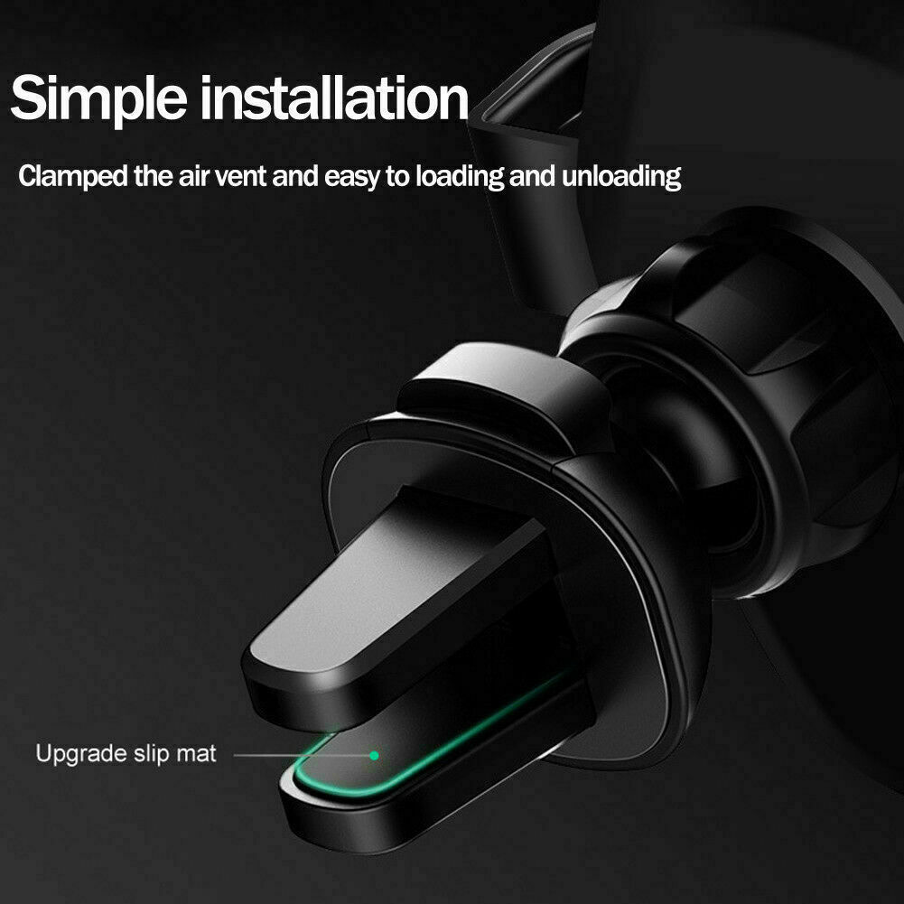 10W QI Wireless Fast Car Charger Mount Holder Stand Automatic Clamping Charging