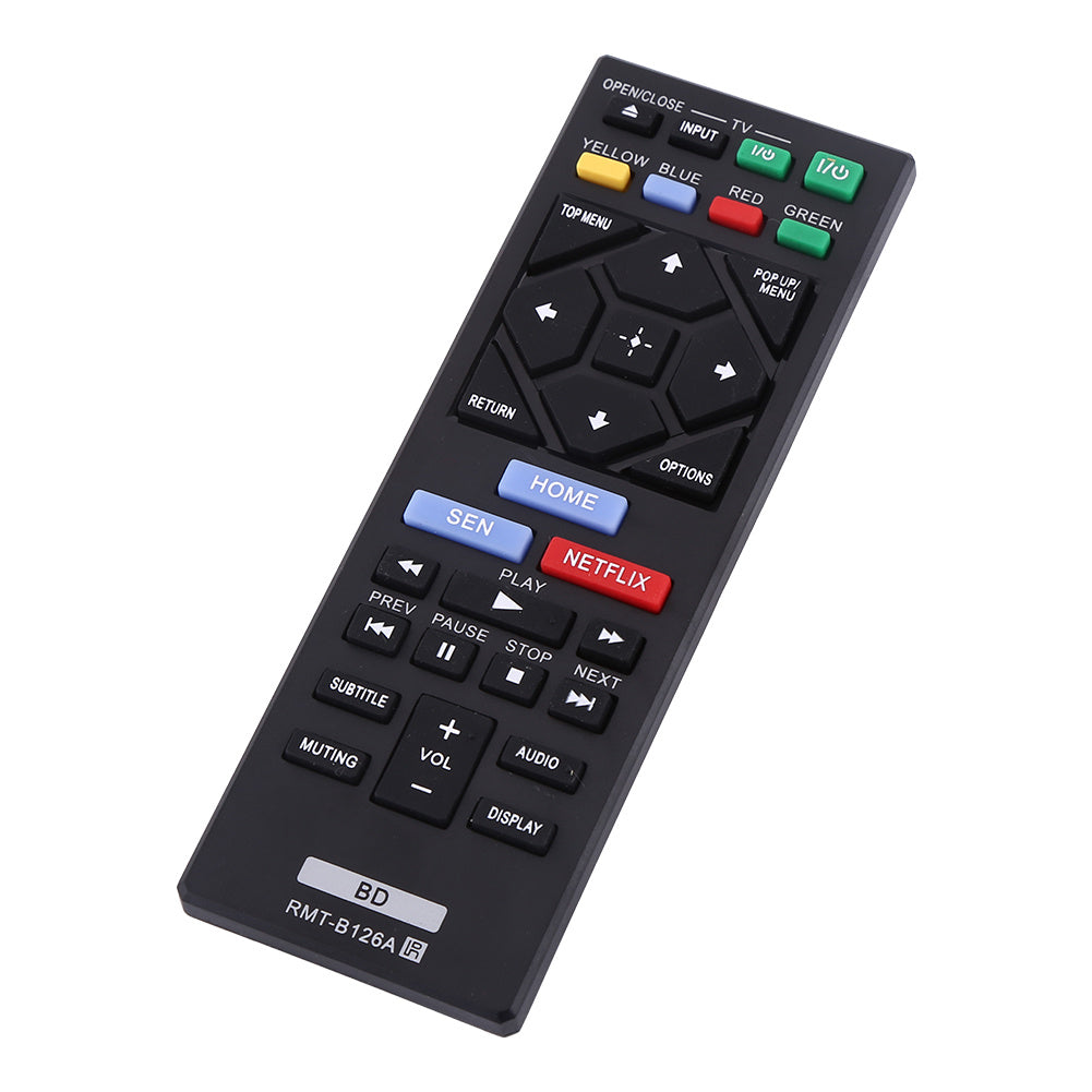 1Pc New Stylish  RMT-B126A Remote Control Black Replacement Controller For Sony Blu Ray